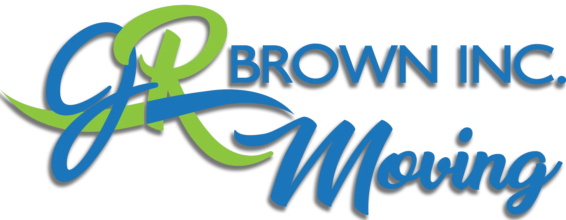 JR BROWN MOVING logo