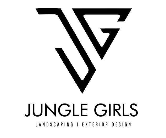 JUNGLE GIRLS LANDSCAPING logo