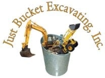 JUST BUCKET EXCAVATING logo