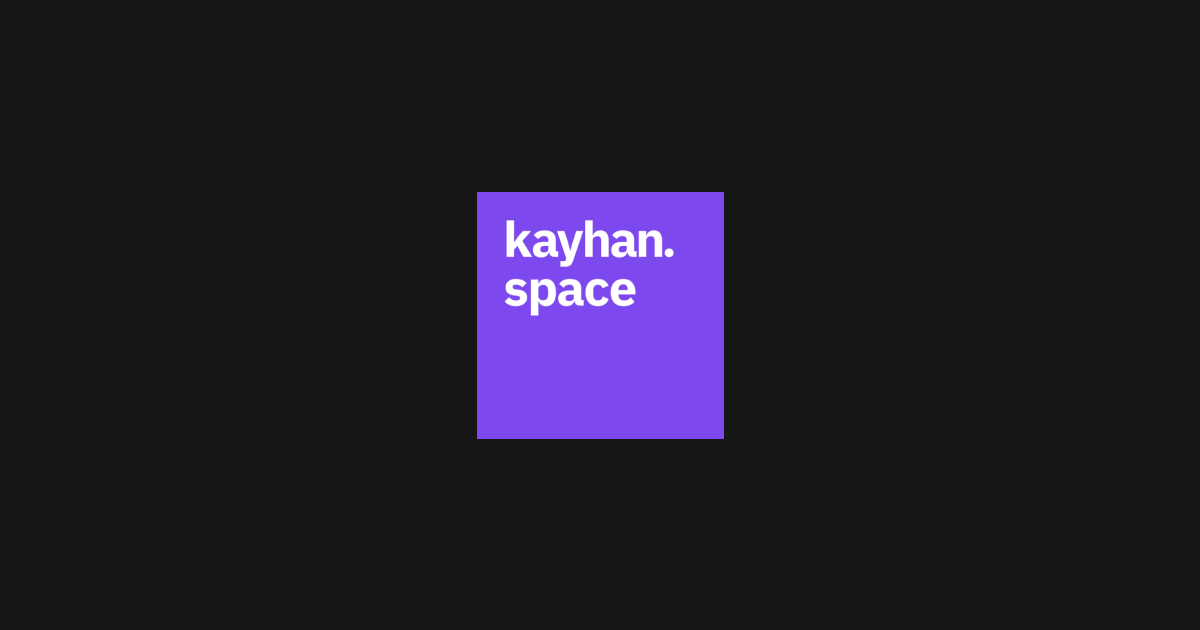 KAYHAN SPACE CORP logo