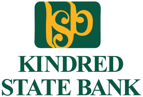 KINDRED STATE BANK logo