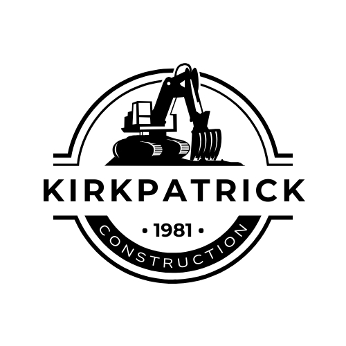 KIRKPATRICK CONSTRUCTION logo